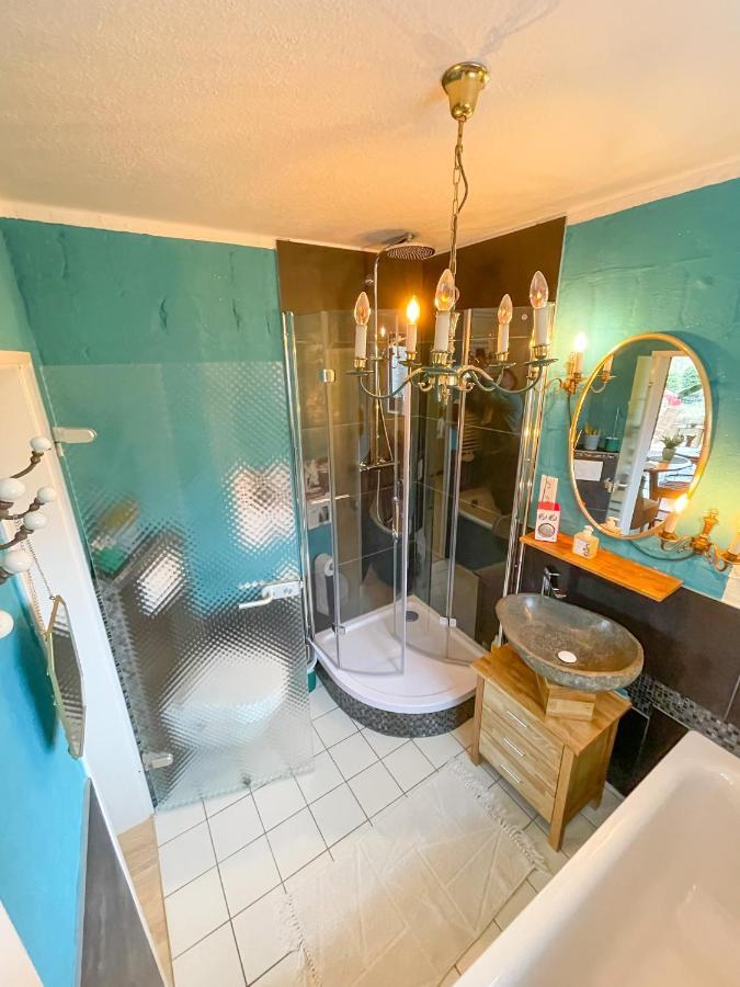 Lejlighed Souterrainwohnung Mit Grossem Garten Und Sauna